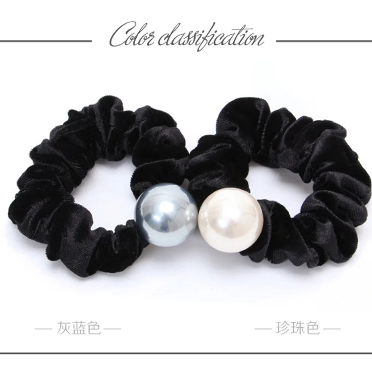 

Korean-Style Head Accessories Sweet Cute Big and Small Hair Ring Hair Rope Tie Hair Band Headdress Flower Ponytail Head Rope Adu