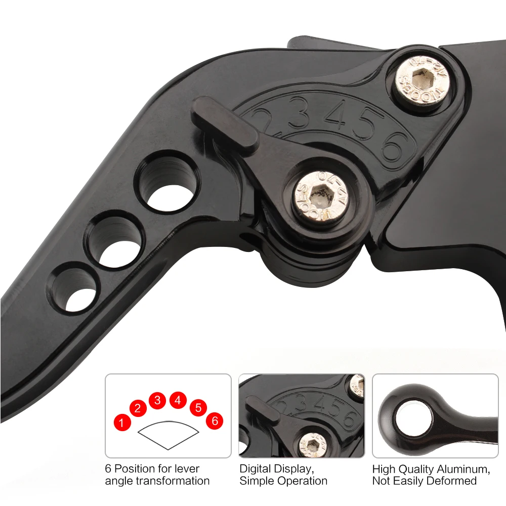 Для скоростных тройных рычагов 2008 2009 2010 CNC для 675 Street TRIPLE R RX 2009-2016 мотоциклетный