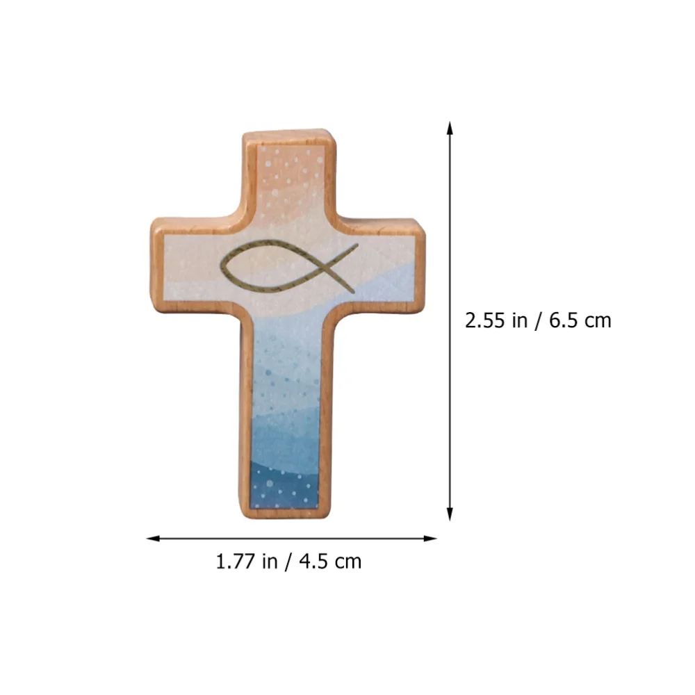 

3pcs Christian Cross Traditional Household Office Desktop Cross Mixed Style