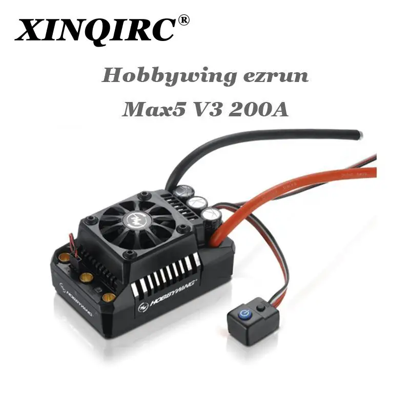 

Haoying hobbywing ezrun Max5 V3 200A speed controller, waterproof and brushless, for 1 / 6 1 / 5 remote control vehicle