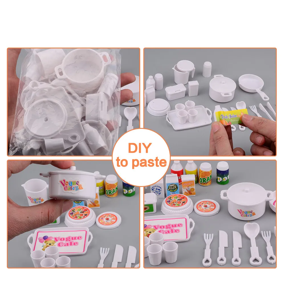 

Kitchen Cooking Set Girls Boystea Playset Toy For Kids Early Age Development Plastic Food Toy Cutting Fruit Vegetable Food Toy