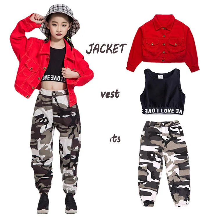 Камуфляжный костюм для танцев в стиле хип хоп наряд костюмированной вечеринки