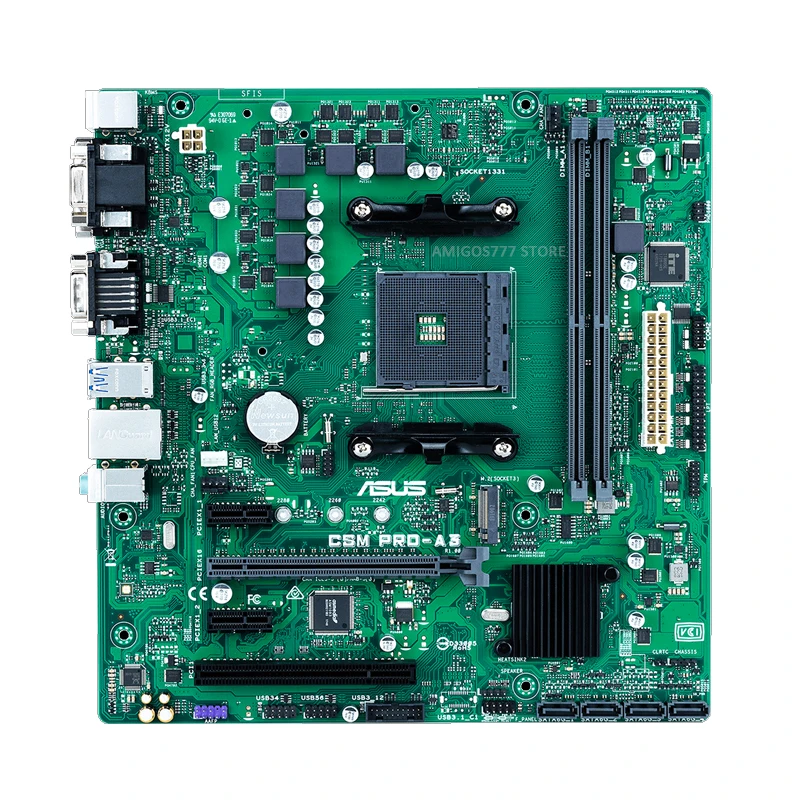 Материнская плата AM4 Asus CSM PRO-A3 ACC Express M.2 32 ГБ/сек. 3200 МГц DDR4 Office 7-го поколения серия