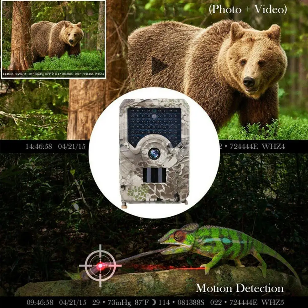 

Trail Camera 12mp 49 Pieces 940nm Ir Led Hunting Camera Ip56 Waterproof Wildlife Camera Night Vision Photo Trap Scouts