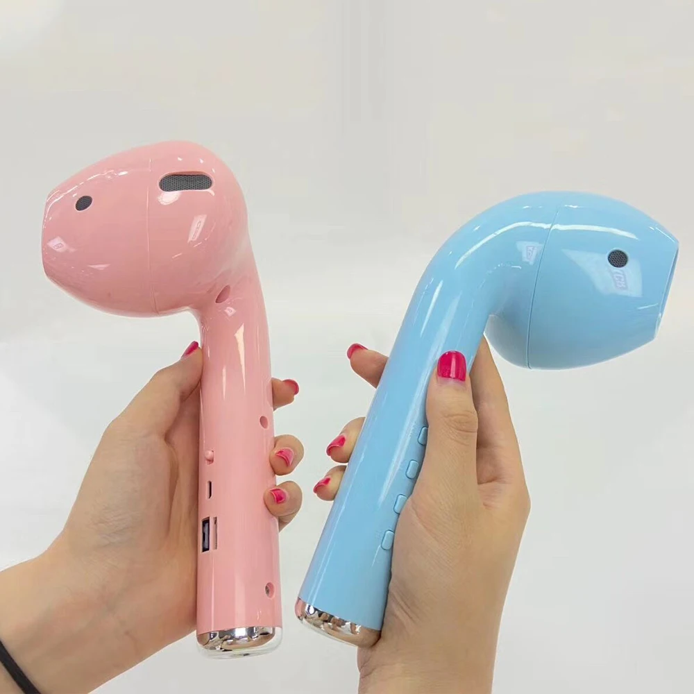 Гигантская гарнитура беспроводная bluetooth колонка Airbuds портативная звуковая