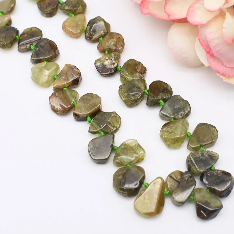 

8-10mm Natural Graptolite Irregular stone beads for DIY necklace bracelet jewelry making 15 "free delivery