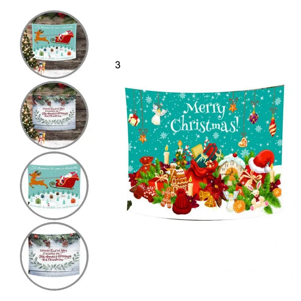 

Reusable Wall Decor Tear Resistant Christmas Wall Art Decoration for Party