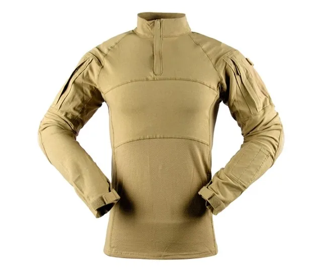 US Army Tactical Military Uniform Airsoft CS Game Camouflage Combat-Proven Shirts Rapid Assault Long Sleeve Shirt Battle Strike |