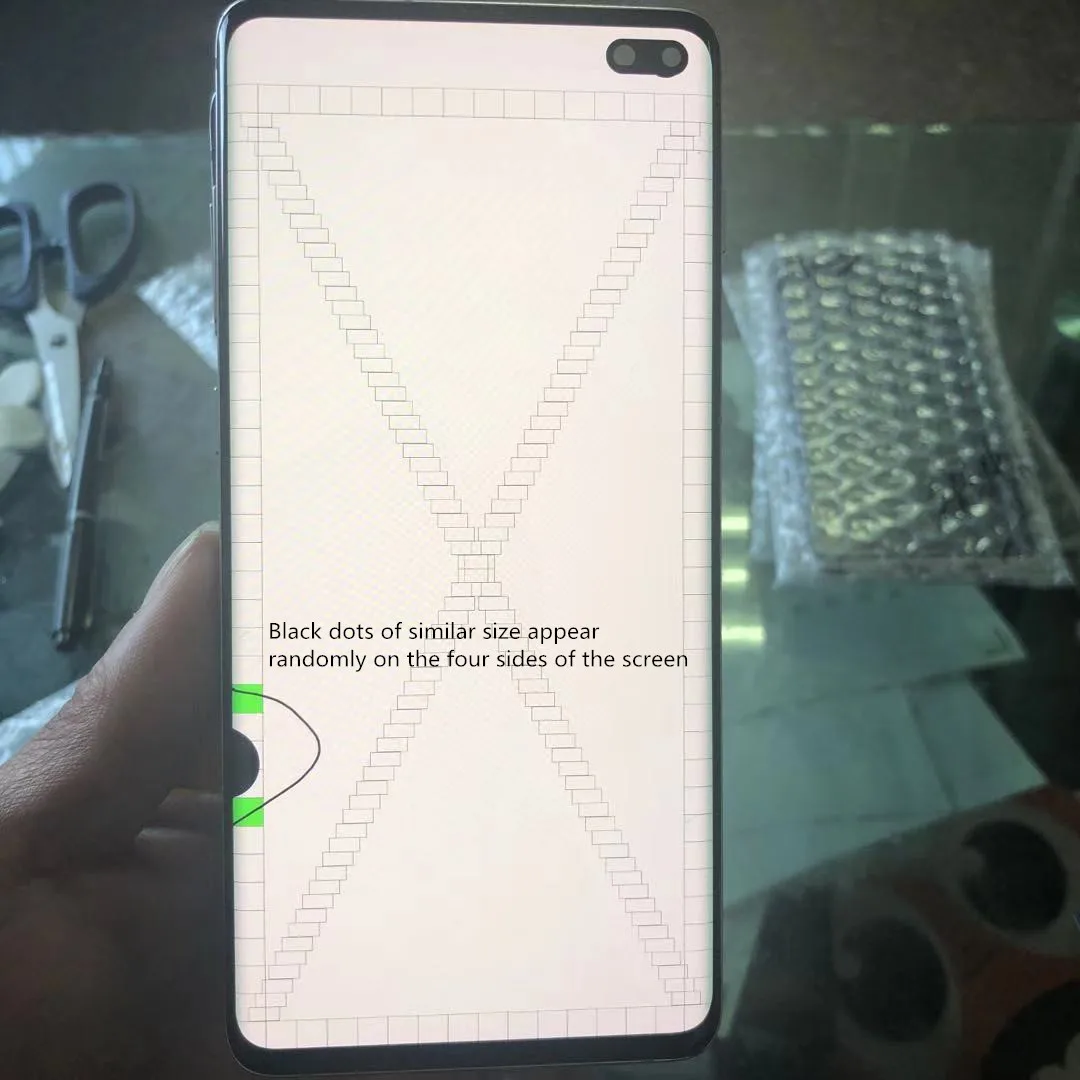 ЖК дисплей SUPER AMOLED для SAMSUNG Galaxy S10 Plus G975 сенсорный экран с дигитайзером в сборе