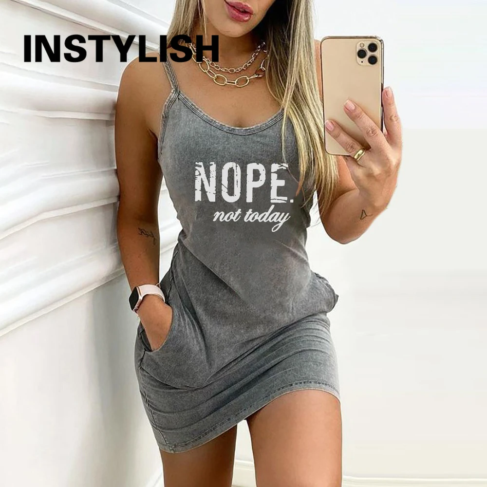 

2021 летнее модное женское платье с карманами, сексуальное мини-платье на бретелях с открытой спиной, женское Повседневное платье с круглым в...