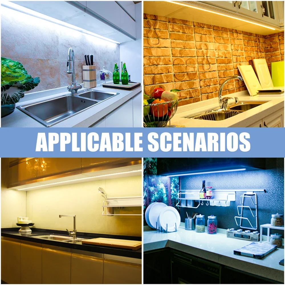 

5V LED 0.5M 1M 2M 3M 4M 5M Waterproof Light Strip LED Hand Sweep Sensor USB Cabinet Lamp Strip LED Flexible Tape Fita Backlight