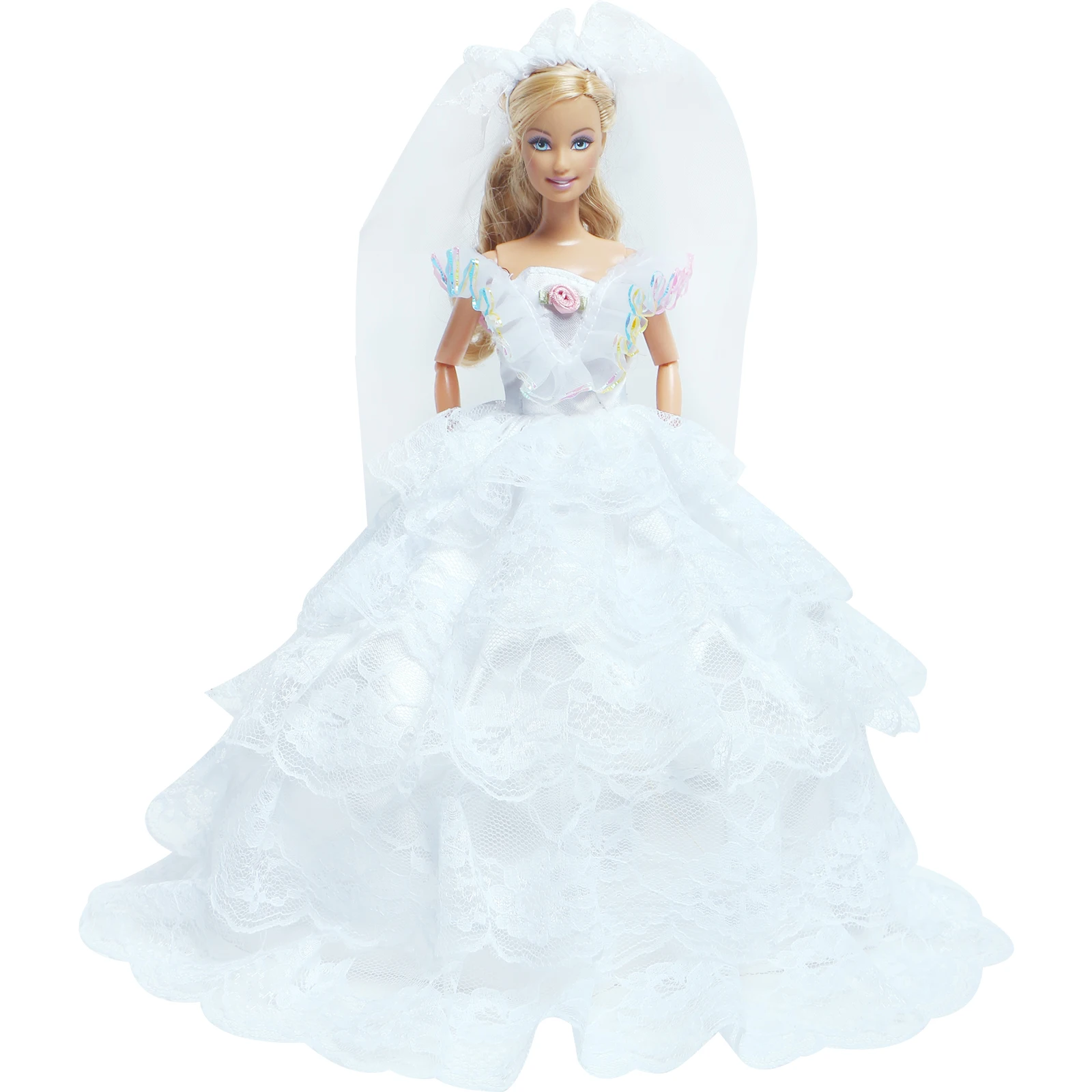 Элегантная женская юбка в несколько рядов шляпа с вуалью одежда для свадебной