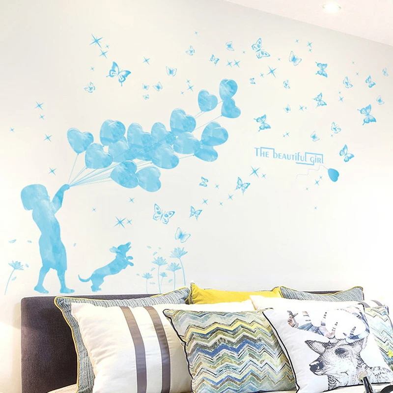 Самоклеящиеся виниловые наклейки сделай сам в виде мультяшных животных