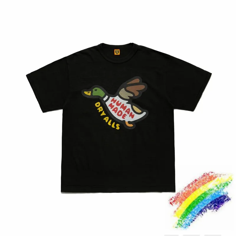 

2021ss HUMAN MADE T shirt Men Women 1:1 High Quality Duck print T-shirt Short Sleeve Tops Tee
