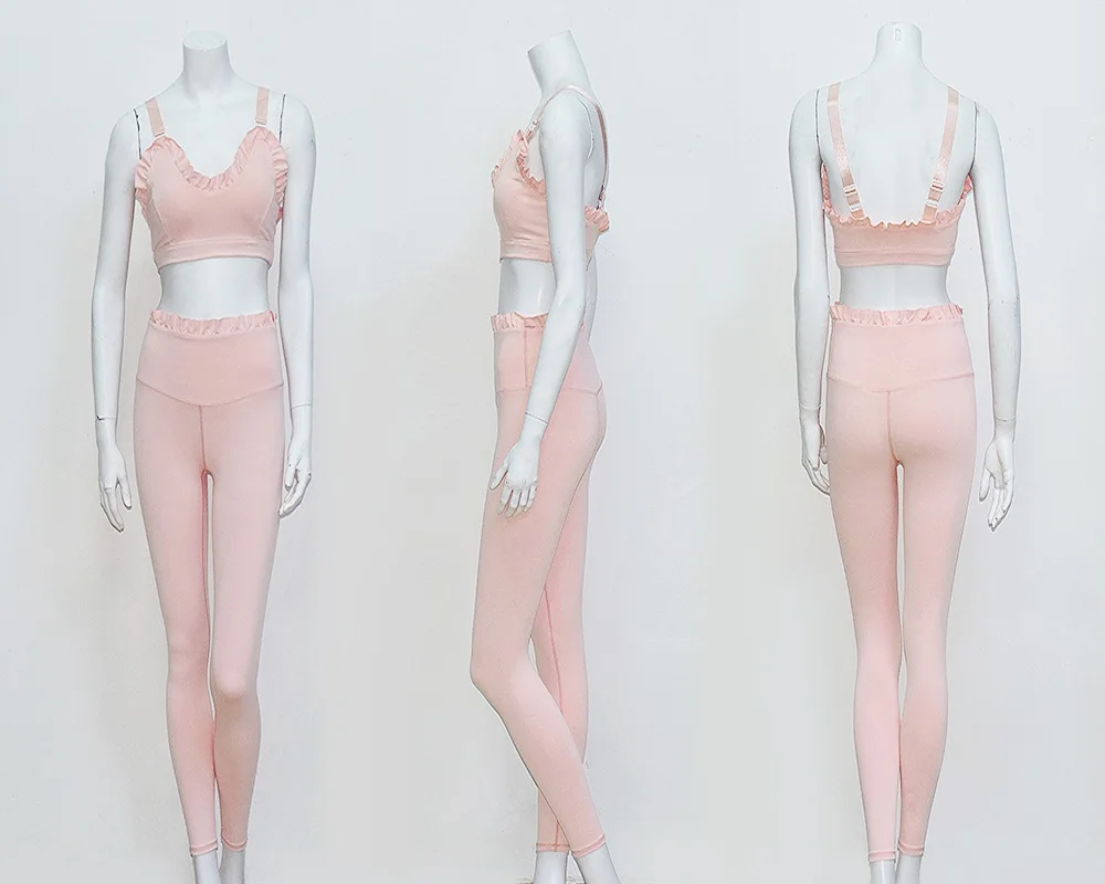 Набор для йоги элегантные леггинсы с ягодицами спортивные женские