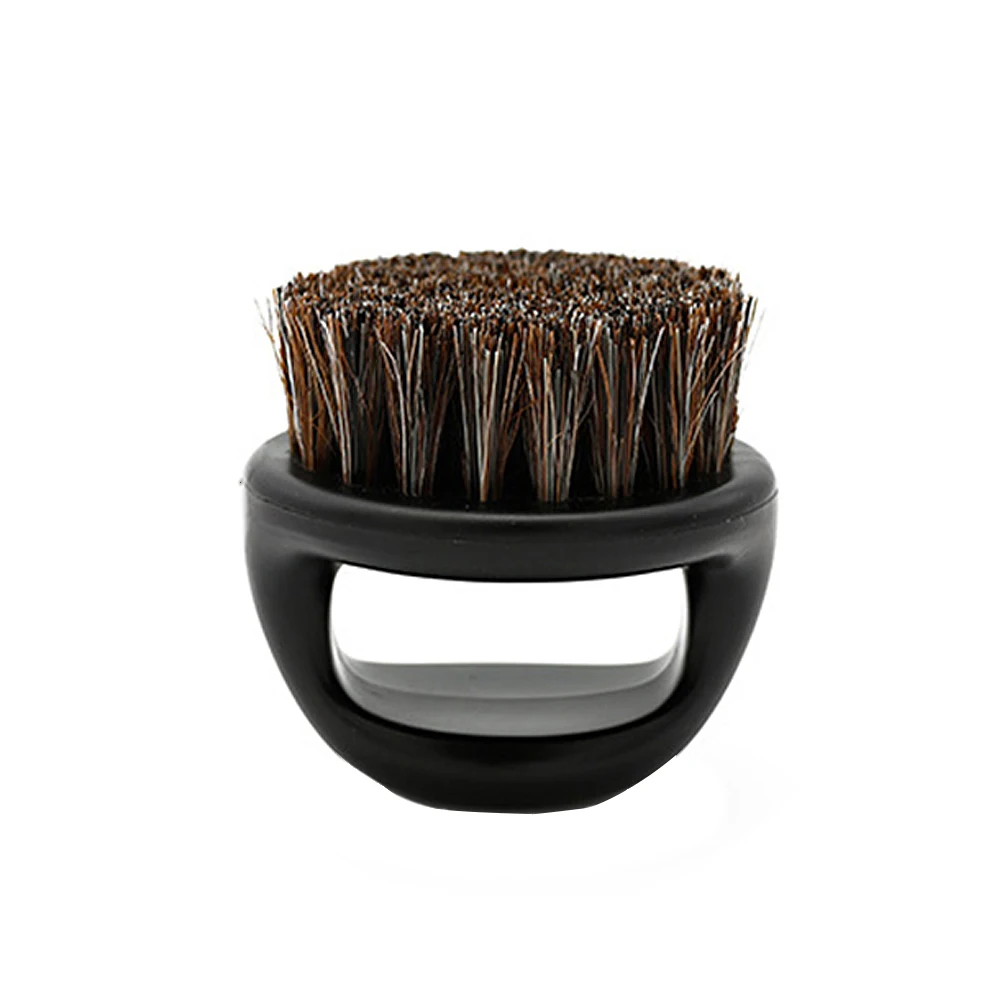 

Portable Men Plastic Handle Face Hair Mustache Beard Shaving Brush Comb Tool