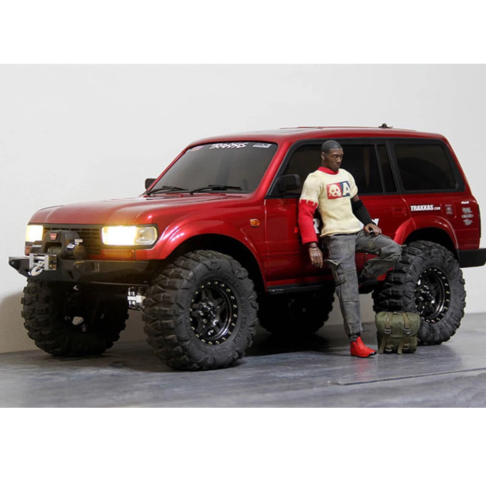 

RS-RC 1/10 Land Cruiser LC80 HARD Plastic Body Shell 313Mm Wheelbase for 1:10 Axial SCX10 Rc Crawler Truck