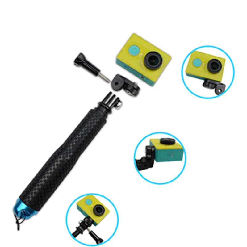 19 дюймов подводный штатив палка для селфи + браслет Gopro Hero 5 4 3 Sjcam Xiaomi Yi 4k экшн
