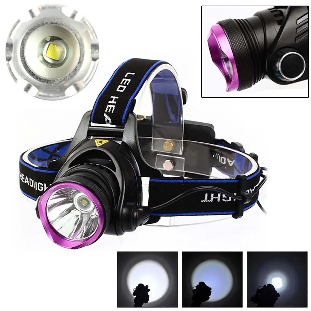 

6000LM LED Rechargeable Headlamp Flashlight Head Torch Lamp Outdoor Rechargeable Headlamp LED Headlamp Headlight