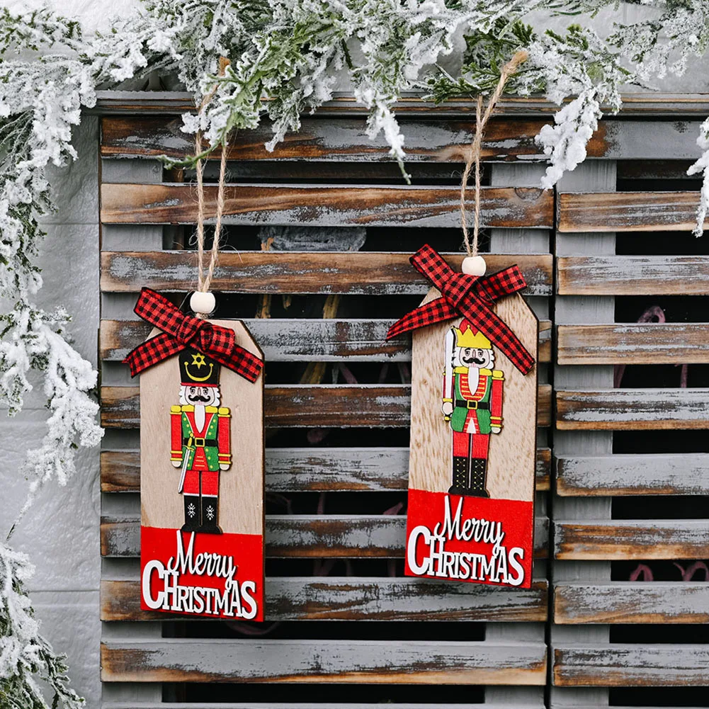 Грецкий орех солдат деревянная подвеска деревянные подвесные рождественские