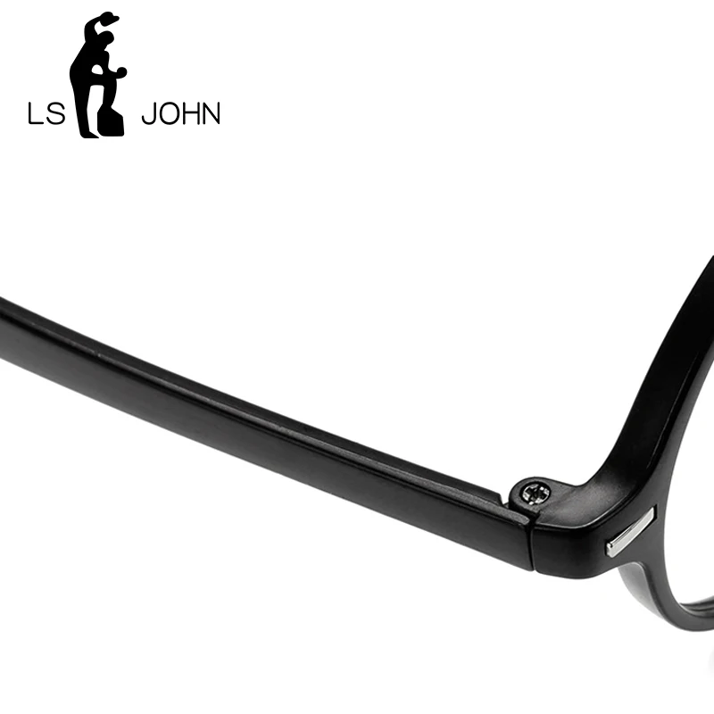 Мужские и женские очки для чтения LS JOHN Ультрамодный ретро светильник TR90