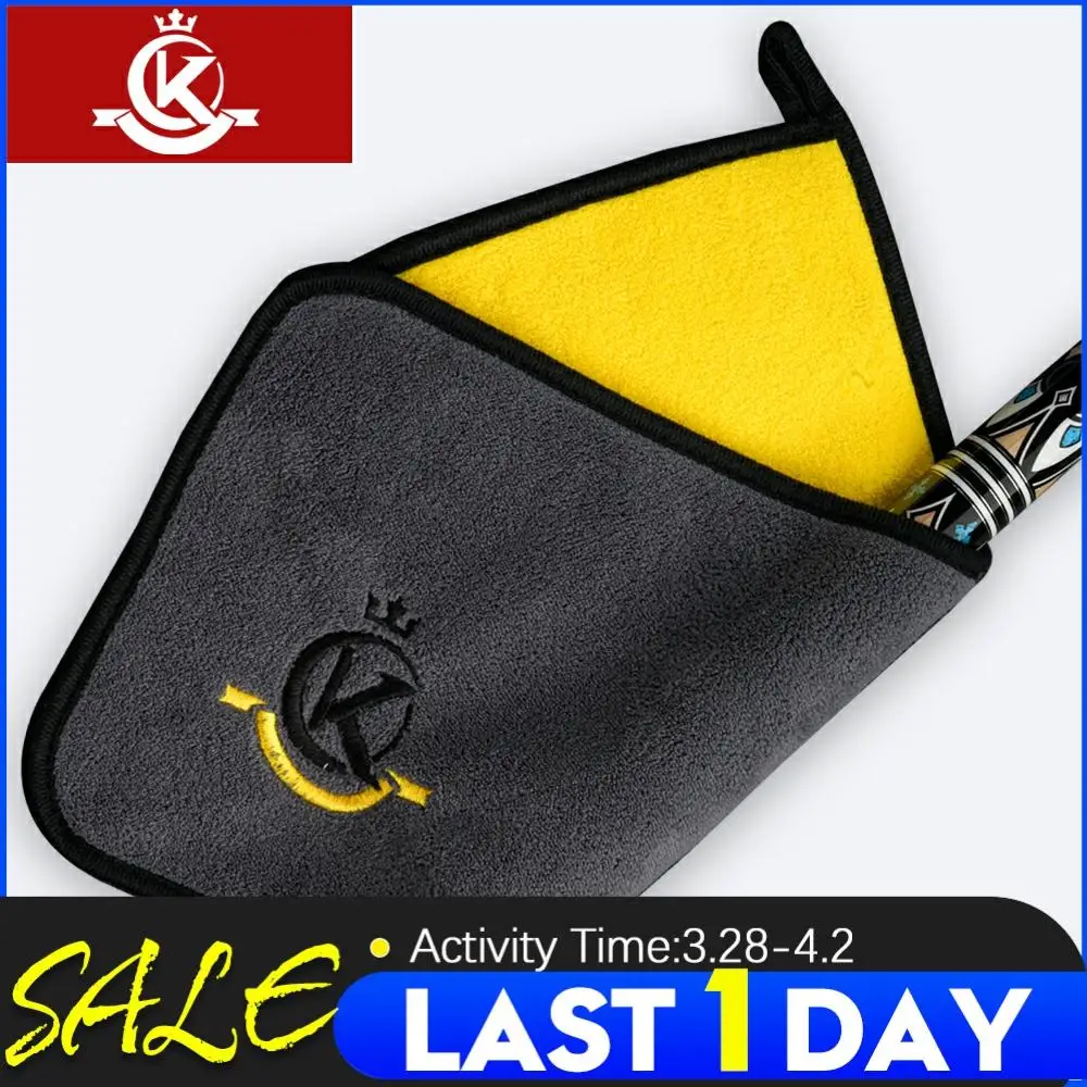 

KONLLEN Pool Billiard Cloth Towel Multi-Function Polishing Towel Rod Wiping Cloth Soft Durable Cue Cleaner Billiard Accessories