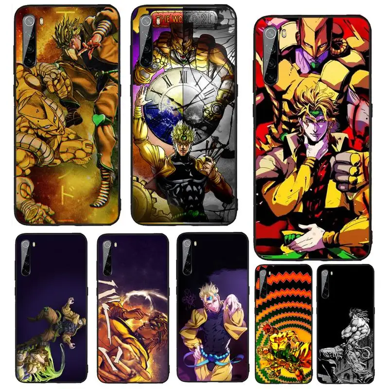 

Jojos Bizarre Adventure DIO Phone Case Funda For Xiaomi Redmi 10 10x Note 9 9T 9A 9S 7 8 9se 7a 8a 8t Pro Max K20 30 Pro 4G