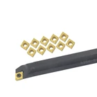 1 шт. SCLCR12 S20R-SCLCR12 S25S-SCLCR12 S32T-SCLCL12 держатель внутреннего токарного инструмента CCMT карбидная вставка для токарного станка Набор для резки