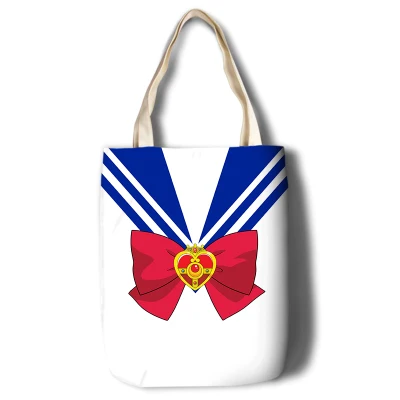 

New Anime Sailor Moon Tsukino Usagi Cosplay Props Luna Women Girls Shoulder Bags Adult Canvas Messenger bag Teens School Bags