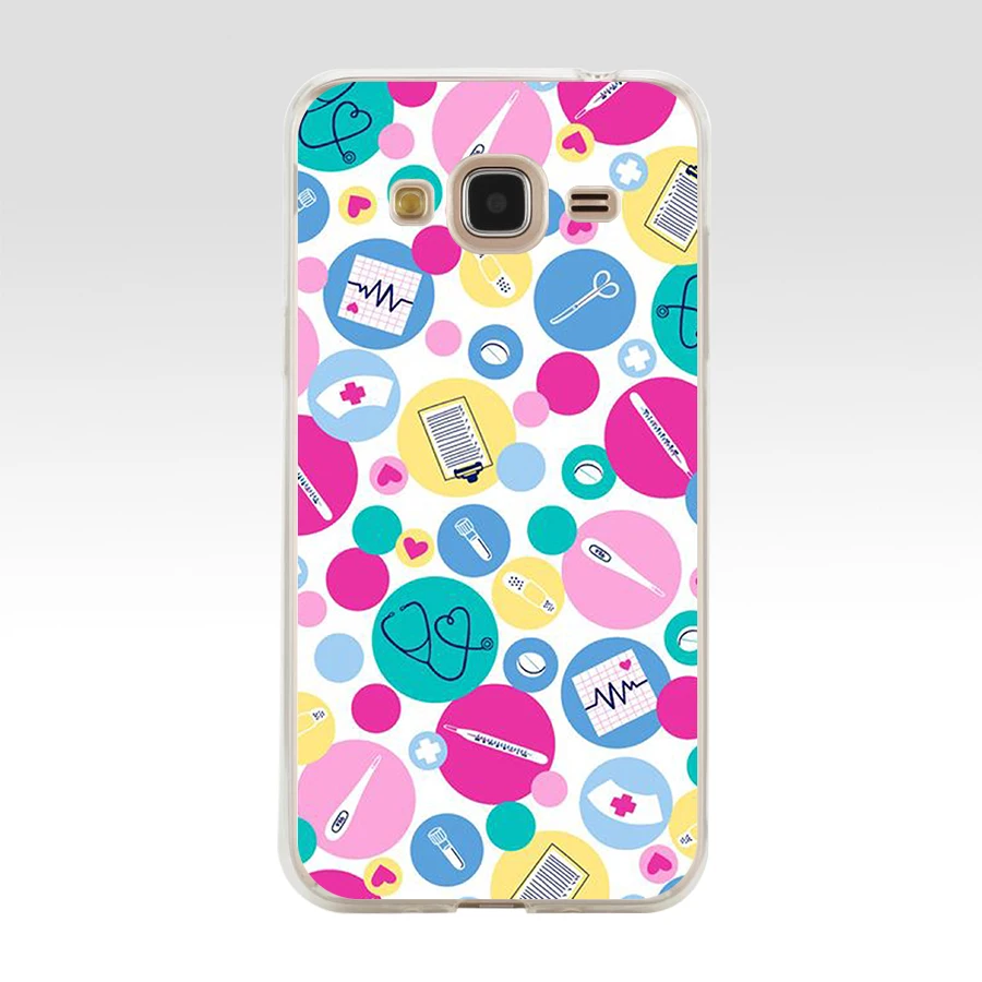 Чехол 253FG для телефона из мягкого силикона и ТПУ медсестры медицинской медицины