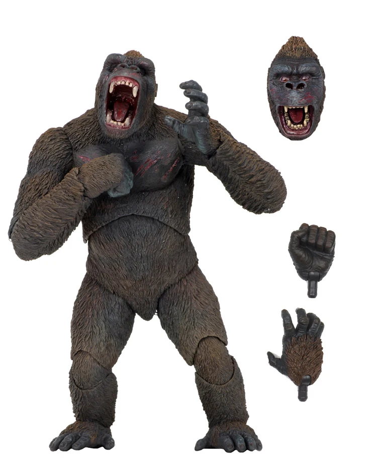 

Genuine King Kong Gorilla Joints Movable Action Figure Hand-made Model Decoration with Anti-counterfeiting Label
