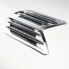 2 шт.компл. боковых отверстий GM для крыла, крышка отверстия, воздухозаборник, украшение воздуховода для Chevrolet Cruze Malibu TRAX Buick