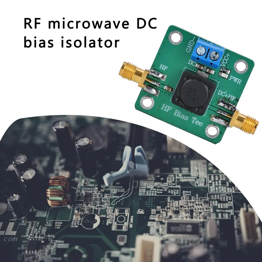 HF DC Bias Tee 50K-60MHz RF СВЧ Dc Фидер для коротких волн RTL SDR LNA HAM радио усилитель антенны |