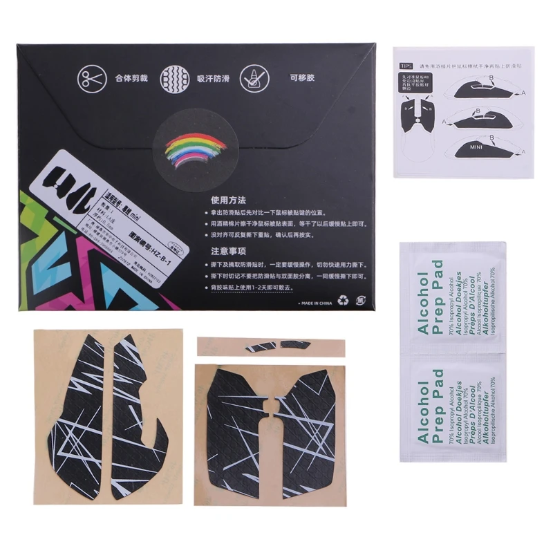 Нескользящие коньки для мыши ручной работы устойчивые к поту Razer Viper Mini Mouse