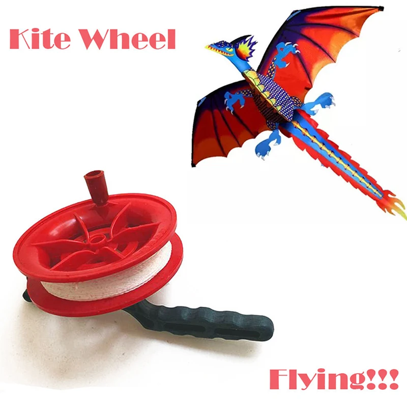

30M Outdoor Ball Bearing Wheel Kite Winder Tool Reel Handle Line String Winder