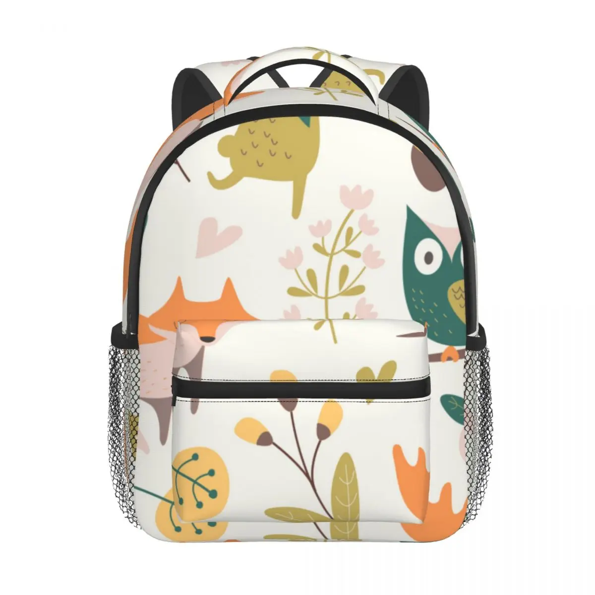 2022 Children Backpack Toddler Kids School Bag Cute Forest Animals Art Kindergarten Bag for Girl Boys