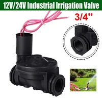 34 industrial irrigation valve 12v24v ac solenoid valve agriculture irrigation plumbing garden controller yard water timer