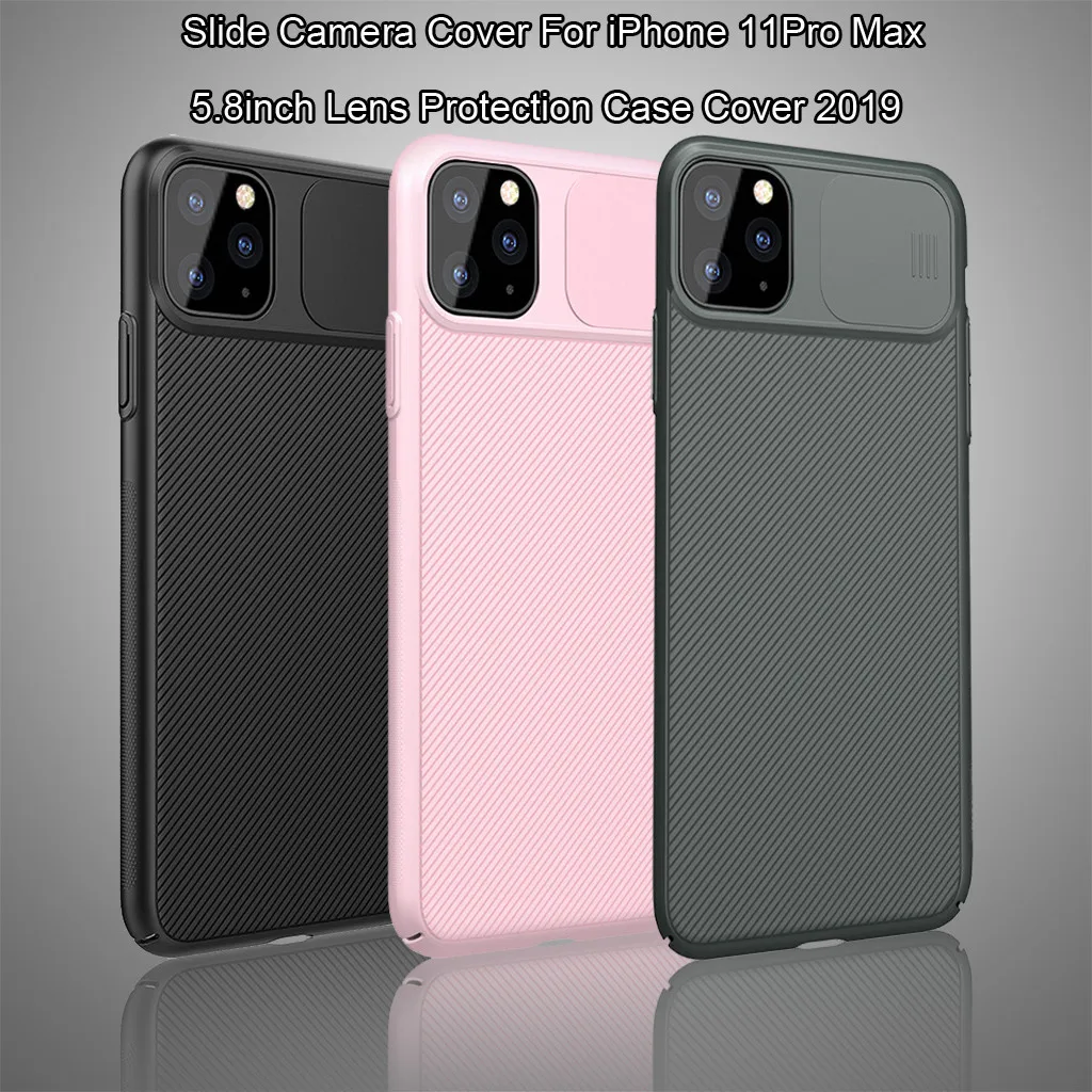 Чехол для телефона iPhone 11 Pro чехол слайдер защиты камеры iphone 2019 задняя крышка