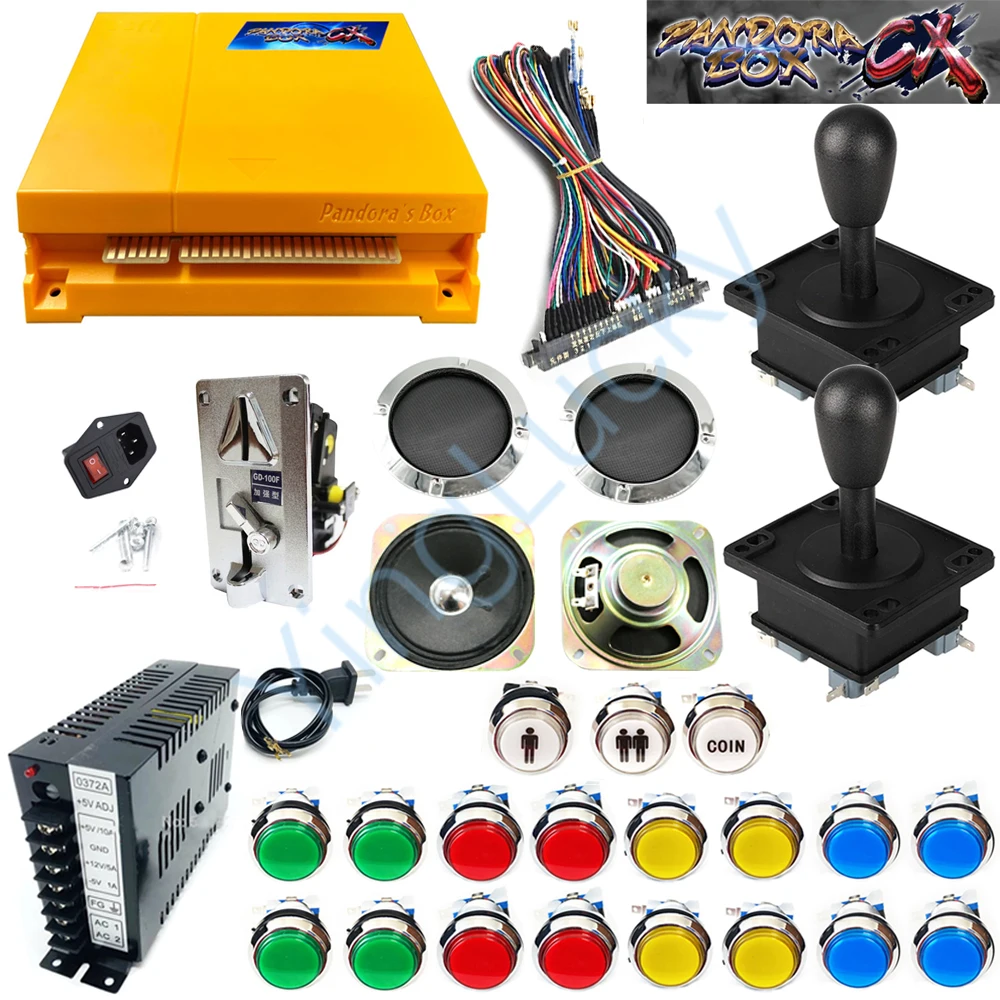 Yinglucky DIY Pandora box cx 2800 в 1 Аркадный Игровой шкаф машина с jamma доска комплект