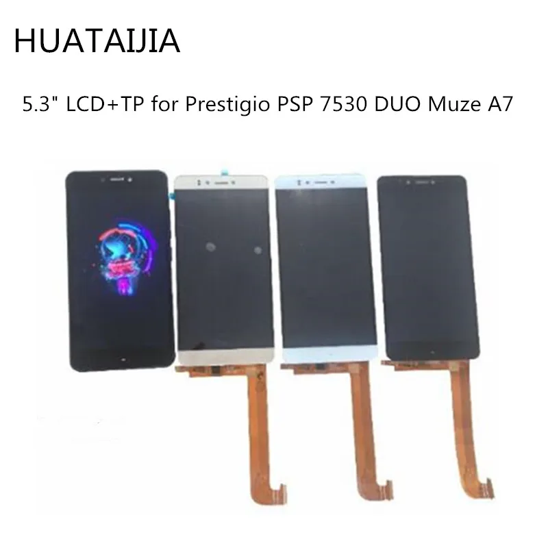 5 3 &quotЖК дисплей + сенсорный экран Экран в сборе для Prestigio Muze A7 PSP7530 DUO PSP7530DUO ЖК