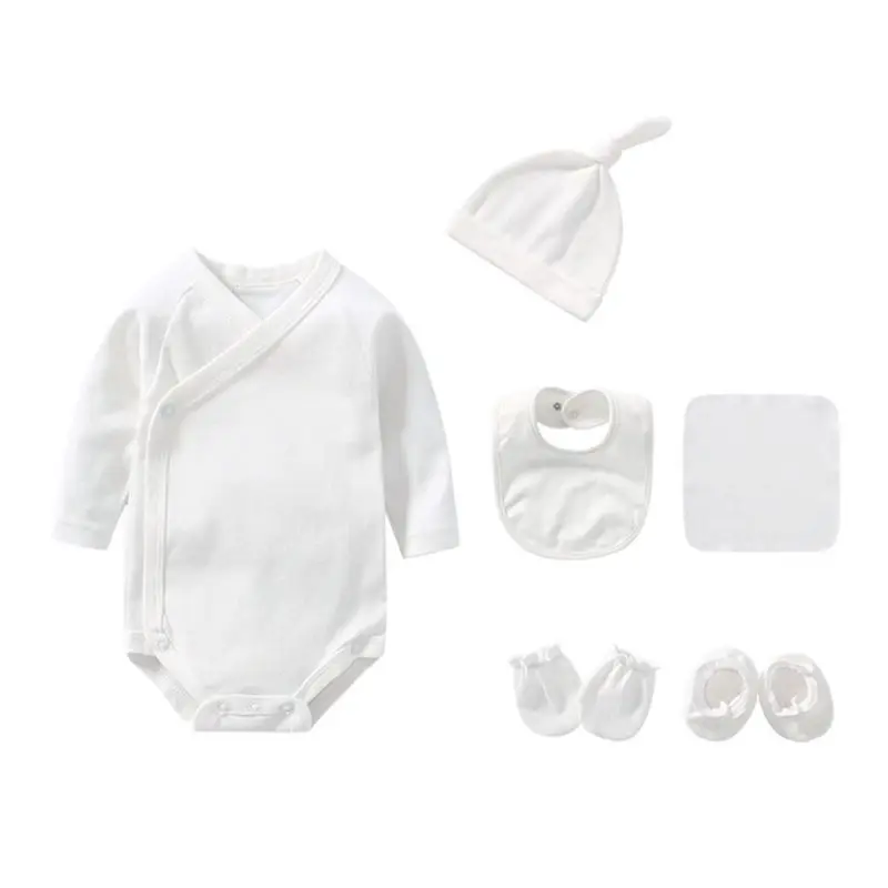 

Осенний комбинезон для новорожденных комбинезоны шапка нагрудник перчатки накидка на ногу набор детское квадратное полотенце подарки для ...