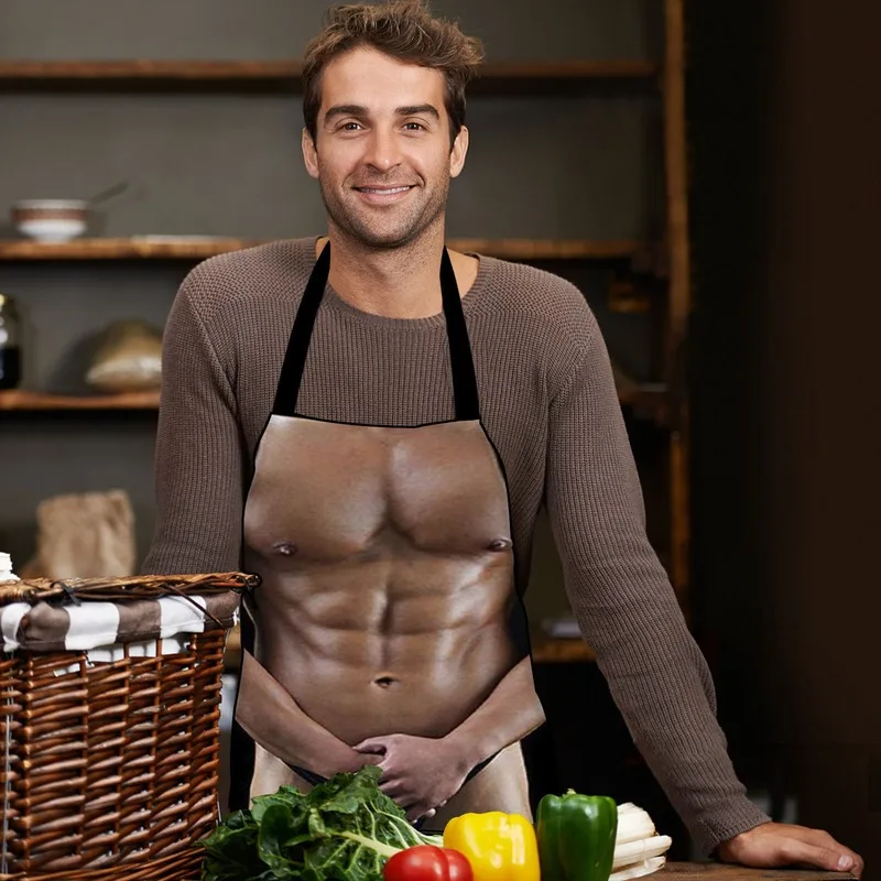 

Кухонный Фартук для мужчин и женщин, пикантный модный кухонный фартук, креативный, День Святого Валентина, аксессуары для выпечки, 1 шт.