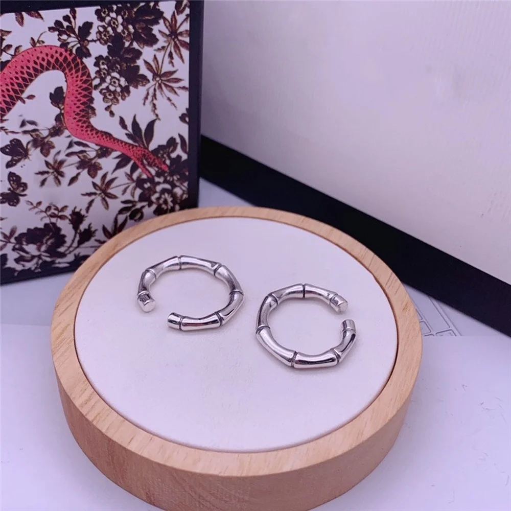 Женское Открытое кольцо из серебра 2021 пробы 100% модная классическая оригинальная