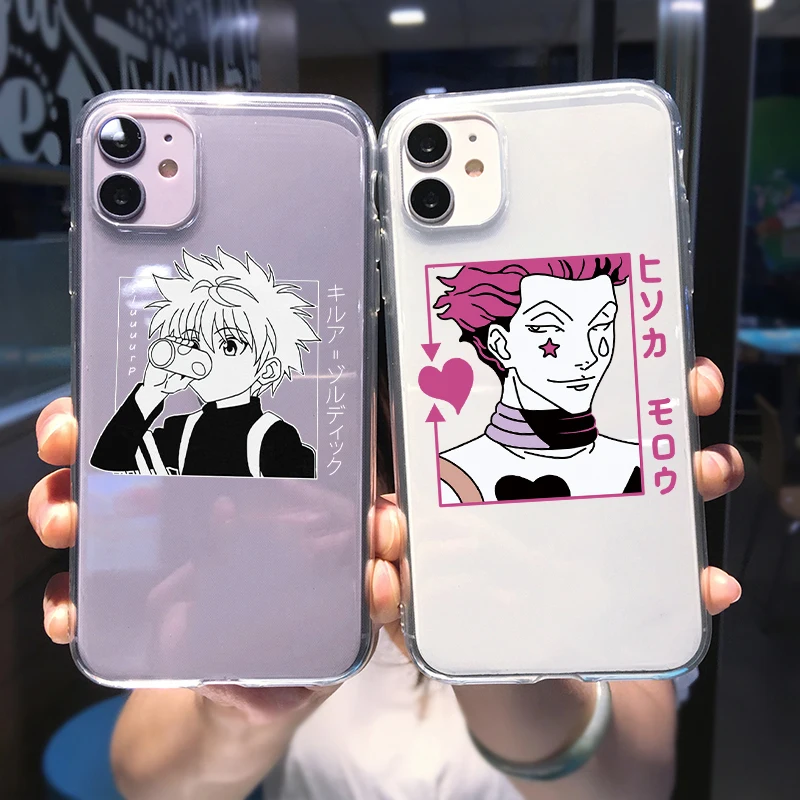 HXH хисока Чехлы для iPhone 12 Pro Max Mini чехлы 11 XS MAX X XR SE 2020 7 8 6 6S 5 5S плюс обувь косплея