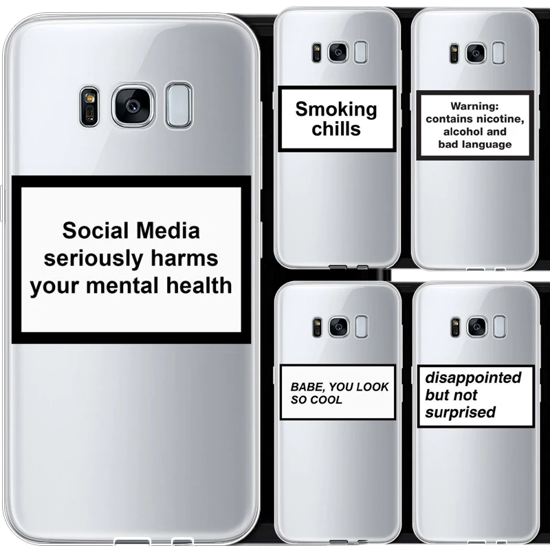 В социальных сетях серьезно вредит вашему психического здоровья мягкий чехол