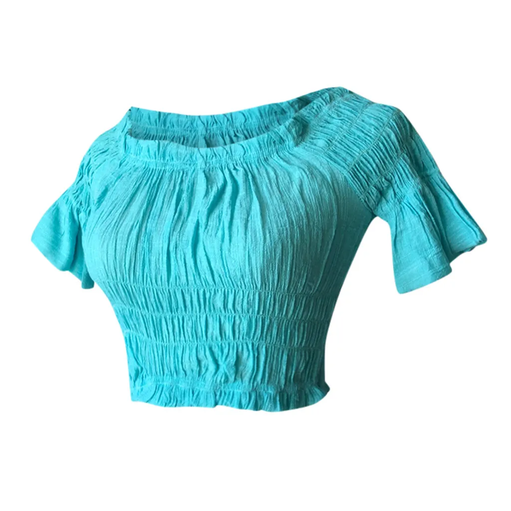 Женский Купальник бикини летняя пляжная одежда блуза с открытыми плечами платье