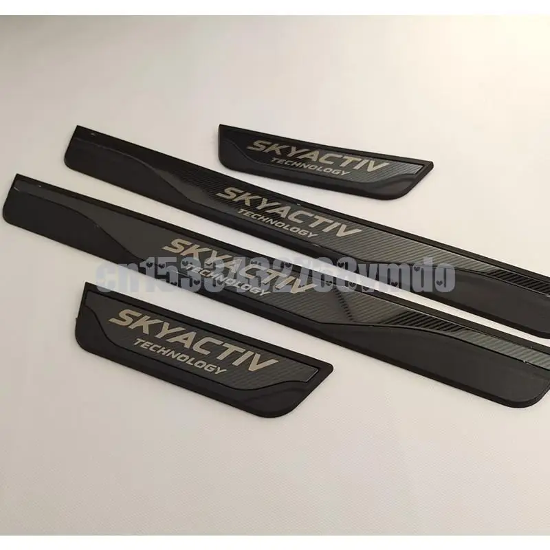 

Накладка на порог для Mazda 3 6 CX5 CX-5 2014 2015 2016 2017 2018
