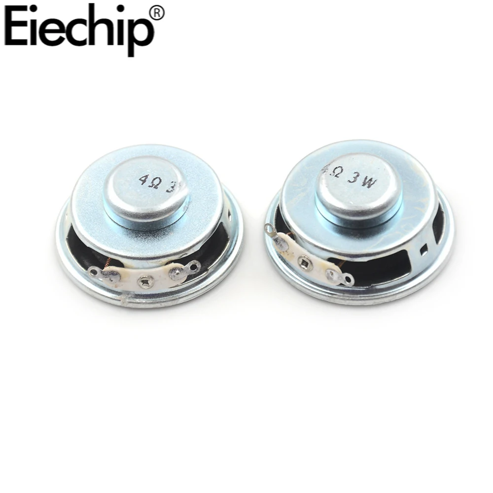 

2pcs/lot Speakers Horn 3W 4 Ohm Diameter 4CM Mini Amplifier Rubber Gasket Loudspeaker 40MM 3W 4R Power Amplifier Sound Speaker