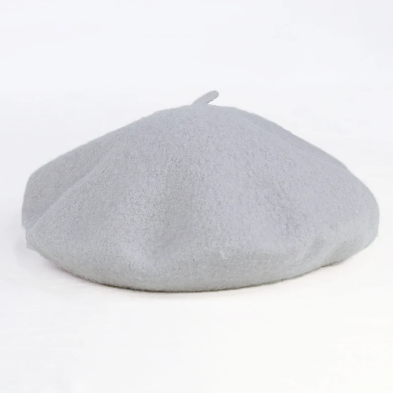 Серый светильник Повседневный берет универсальная шапка художника в стиле Звезд