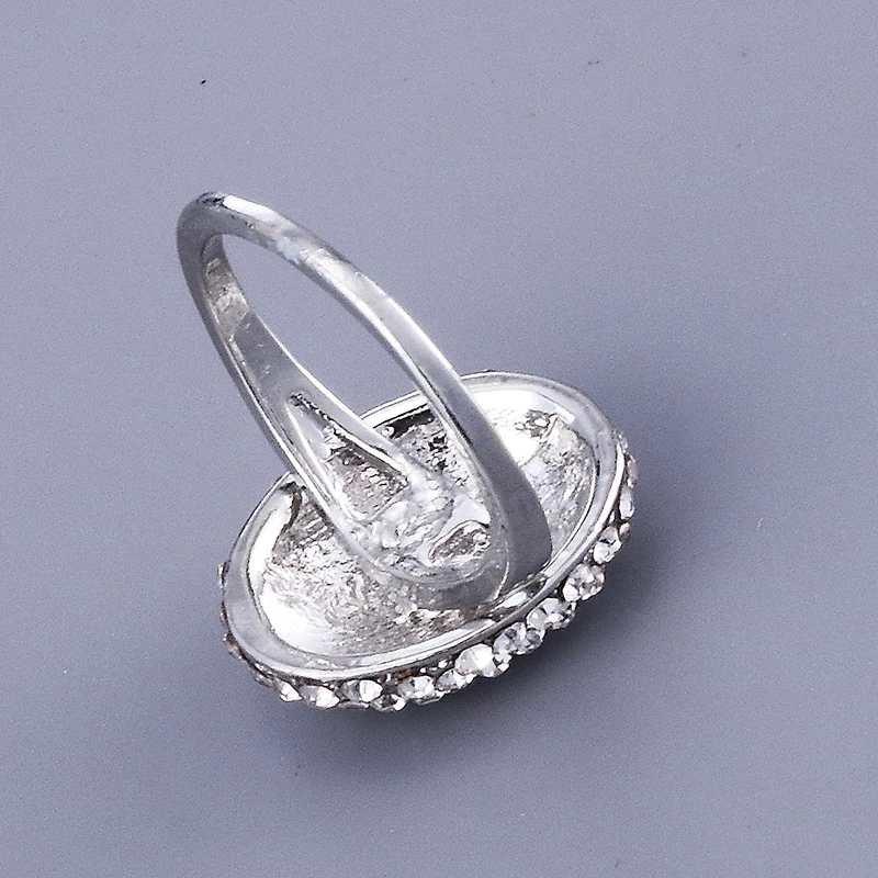 Новое поступление кольцо с кристаллами в форме вампира ювелирное изделие для